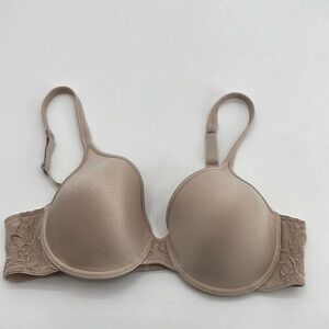 UEC Walcoal  nude underwire lightly padded bra size 34c